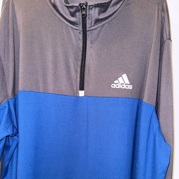 ADIDAS GOLF UPF LIGHTWEIGHT 1/4 ZIP PULLOVER Size 3XL - Picture 2 of 7